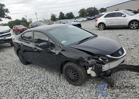 2015 Honda Civic Lx from USA, damaged, VIN 19XFB2F59FE119586